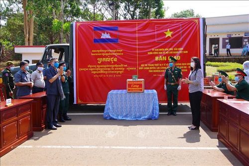 Hỗ trợ tỉnh Mondulkiri của Campuchia phòng, chống dịch COVID-19