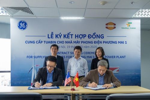 GE cung cấp tuabin cho dự án điện gió Phương Mai 1