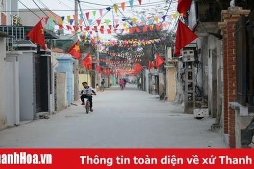 Phường Đông Hương (TP Thanh Hóa): Đầu tư kết cấu hạ tầng, tạo đà phát triển kinh tế - xã hội