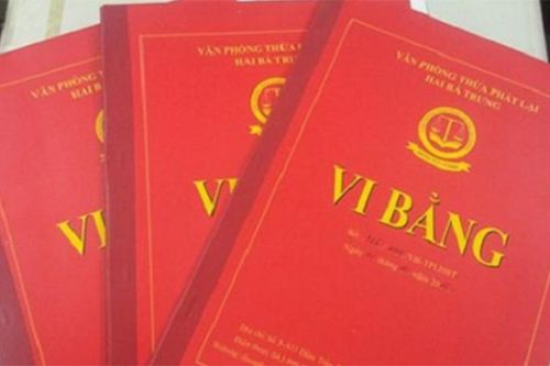 Những trường hợp không được lập vi bằng