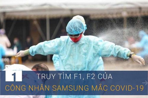 Xác định F1, F2 của công nhân Samsung mắc COVID-19