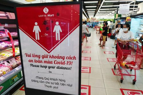Hình ảnh TP Hồ Chí Minh tiếp tục thực hiện giãn cách xã hội ngày 16-4