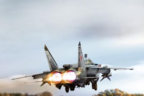 Chiến thần MiG-31 vừa gặp nạn lao xuống đất nổ tung