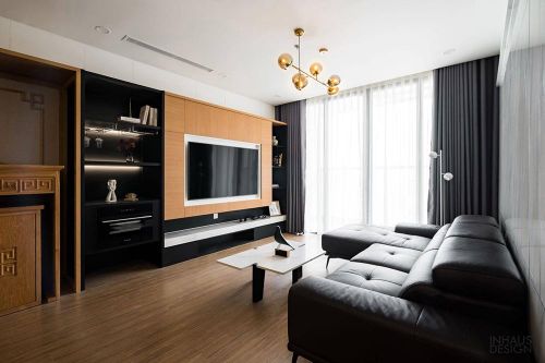 Nội thất căn hộ 120 m2 với 400 triệu đồng