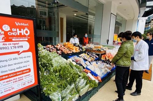 Tổ chức các điểm bán hàng lưu động: Giúp dân thực hiện giãn cách xã hội