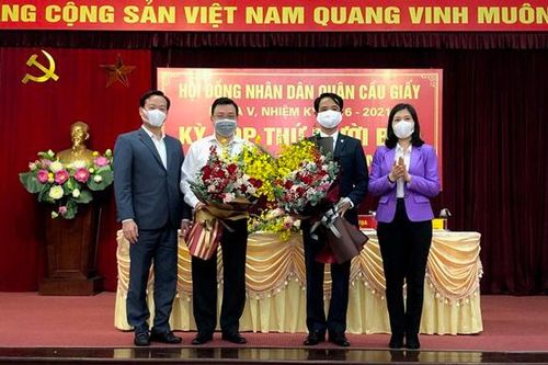 Quận Cầu Giấy có Chủ tịch Hội đồng Nhân dân mới