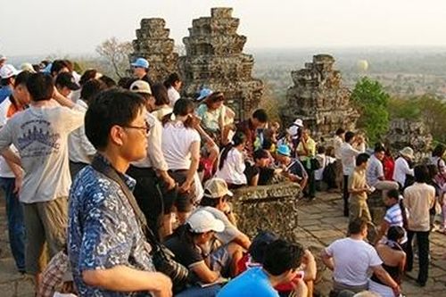 Đón hoàng hôn Angkor