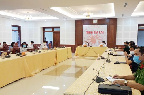 Phó Thủ tướng Vũ Đức Đam họp trực tuyến với 63 tỉnh thành về chống dịch Covid- 19