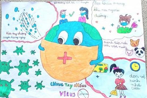 Gần 23 nghìn tác phẩm tham gia cuộc thi vẽ tranh 'Ngày hội sắc màu'