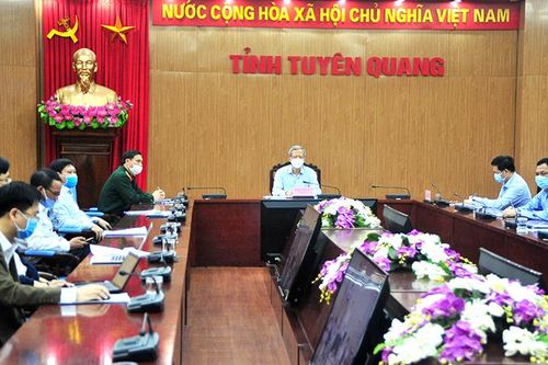 Hội nghị trực tuyến phòng, chống dịch Covid-19