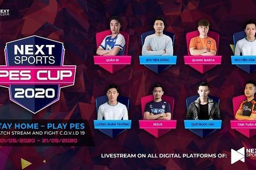 Next Sports PES Cup 2020: Xuân Trường, Quế Ngọc Hải so tài đá bóng bằng tay