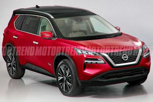 Nissan X-Trail 2021 lộ diện, thiết kế hiện đại hơn