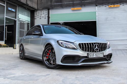 Mercedes-AMG C 63 S từng của Cường Đô La tái xuất với diện mạo mới