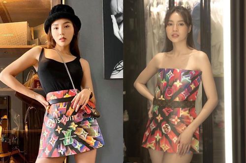Kỳ Duyên, Lan Ngọc dùng túi giấy làm trang phục