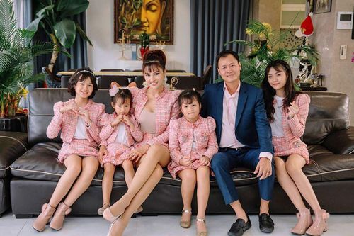 Cuộc sống cách ly của Vũ Thu Phương và chồng người hoàng tộc Campuchia cùng 4 con