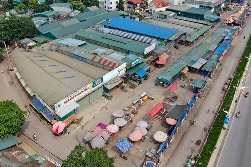 Chợ hoa lớn nhất Thủ đô vắng lặng kể từ khi có ca mắc COVID-19