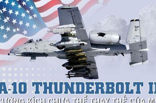 A-10 Thunderbolt II - cường kích chưa thể thay thế của Mỹ