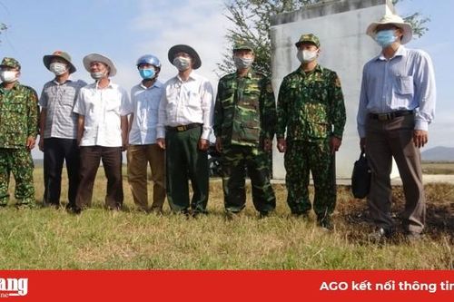 Lãnh đạo huyện Tri Tôn kiểm tra công tác phòng, chống Covid-19 trên tuyến biên giới