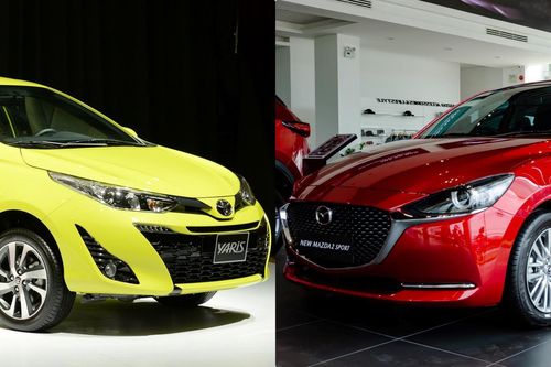 650 triệu đồng chọn Toyota Yaris hay Mazda2 Sport?