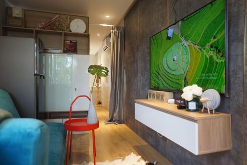 Căn hộ gác mái 30 m2 của cặp vợ chồng trẻ