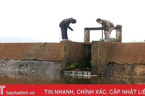 Tràn đập Cửa Ải đã... 'ải'