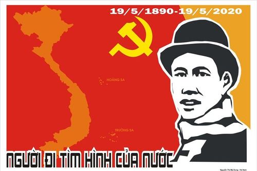 'Người đi tìm hình của nước' đoạt giải Nhất tranh cổ động về Bác Hồ