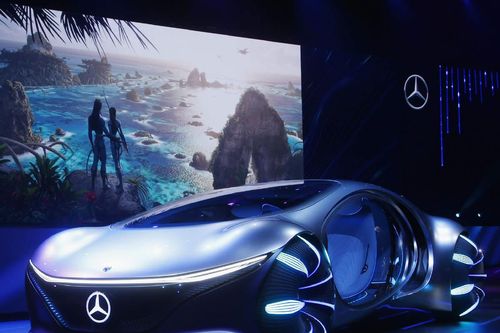 Chiêm ngưỡng siêu xe Mercedes không vô-lăng, lấy ý tưởng từ phim Avatar