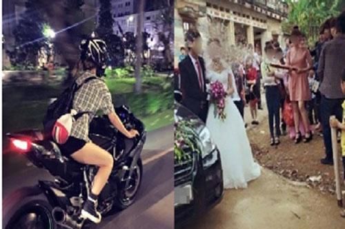 Bạn trai chia tay 1 tháng đã cưới vợ, cô gái mang bụng bầu phóng xe 40 km đến để làm điều này