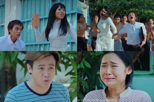Hồng Vân bật mí mối tình tay tư chéo ngoe giữa Tuấn Dũng - Lê Lộc - Hữu Tín - Hoàng Yến trong 'Đại kê chạy đi'