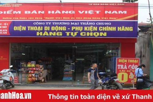 Tiêu thụ hàng Việt Nam ở khu vực nông thôn có nhiều chuyển biến tích cực