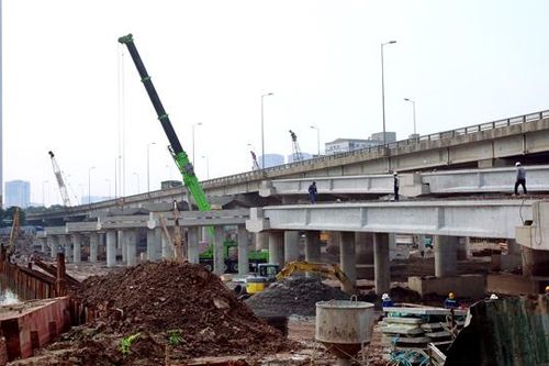 Tiếp tục thi công các công trình trên địa bàn Thủ đô: Đẩy nhanh tiến độ, bảo đảm phòng, chống dịch
