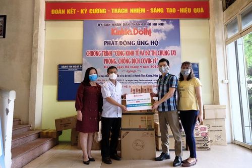 Công ty bóng đèn phích nước Rạng Đông 'cùng Kinh tế & Đô thị chung tay phòng, chống dịch Covid-19'