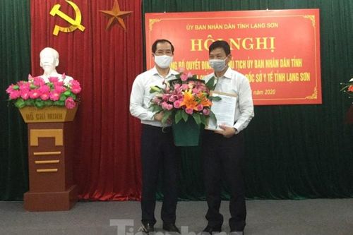 Bổ nhiệm Phó giám đốc sở Y tế Lạng Sơn