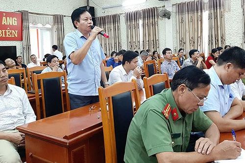 MTTQ huyện Mường Ảng tham gia giải quyết ý kiến, kiến nghị của nhân dân