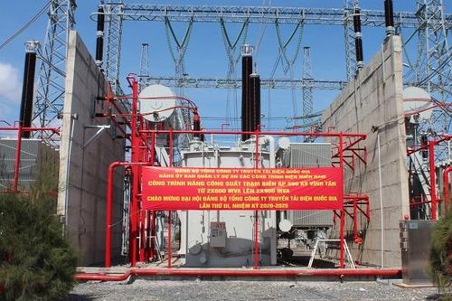 Hoàn thành giai đoạn 1 dự án nâng công suất trạm biến áp 500kV Vĩnh Tân