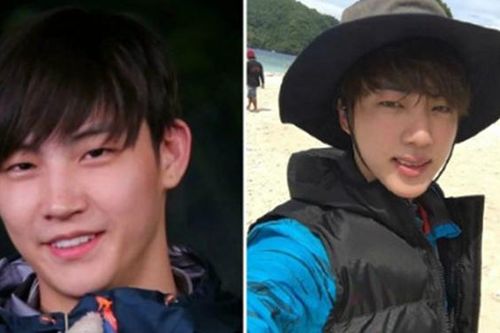 Jin BTS cùng dàn sao nam mặt mộc đẹp không tưởng trong 'Law of the Jungle'