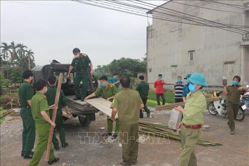 Dỡ bỏ cách ly tại thôn 3 - Ngô Khê, Hà Nam