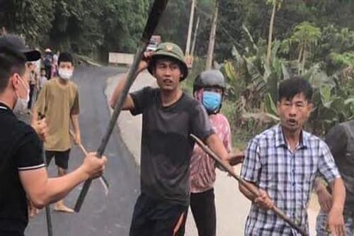 Công an huyện Lương Sơn mở rộng điều tra vụ việc hủy hoại tài sản, đánh người tại thị trấn Lương Sơn