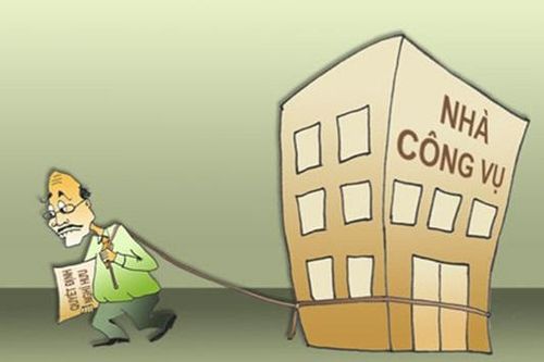 Bám trụ nhà công vụ