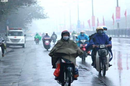 Không khí lạnh liên tục tăng cường, Hà Nội mưa rét đến hết tuần