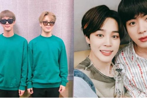 Jin và Jimin từng mặc đồ đôi, biết lý do này nhiều ARMY khóc