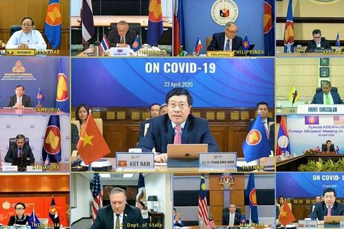 ASEAN – Hoa kỳ khẳng định hợp tác chặt chẽ ứng phó đại dịch Covid-19