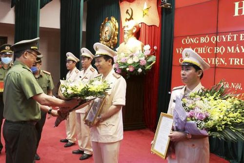 Công bố Quyết định của Bộ trưởng Bộ Công an quy định chức năng, nhiệm vụ, tổ chức bộ máy của các Học viện, trường CAND