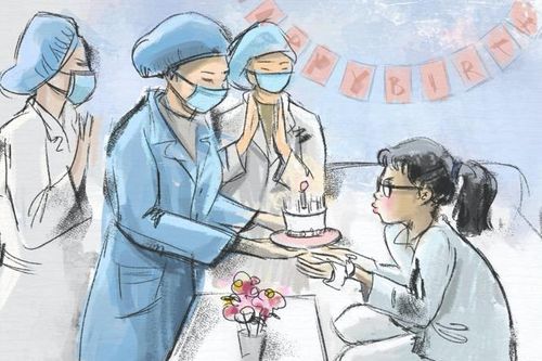 Cộng đồng mạng lan tỏa những bức tranh 'Ở nhà an toàn, cảm ơn bác sĩ'