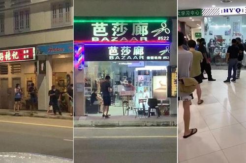 Người Singapore đổ xô cắt tóc trước lệnh phong tỏa đến tháng 6