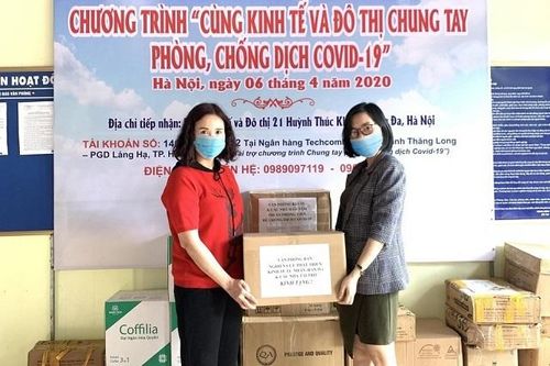 Thêm nhiều đơn vị ủng hộ chương trình 'Cùng Kinh tế & Đô thị chung tay phòng, chống dịch Covid-19'