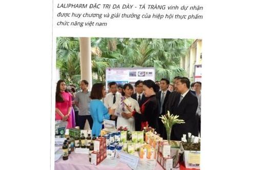 Dạ dày Lalipharm: Lợi dụng hình ảnh Chủ tịch Quốc hội để quảng cáo lừa dối người tiêu dùng