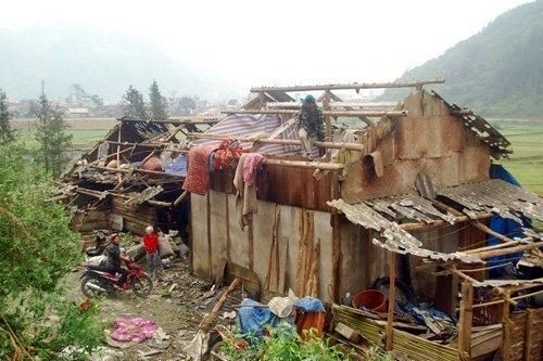 Mưa đá, dông lốc gây thiệt hại trên 3,4 tỷ đồng tại các tỉnh phía Bắc