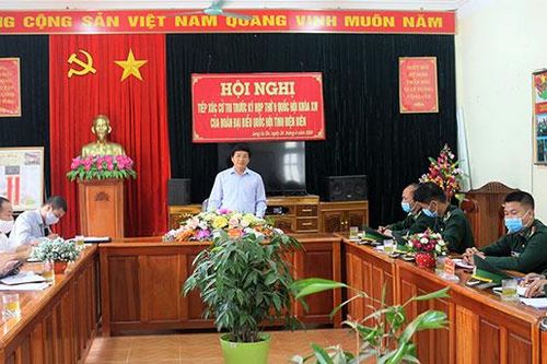 ĐBQH Mùa A Vảng tiếp xúc cử tri tại huyện Mường Nhé