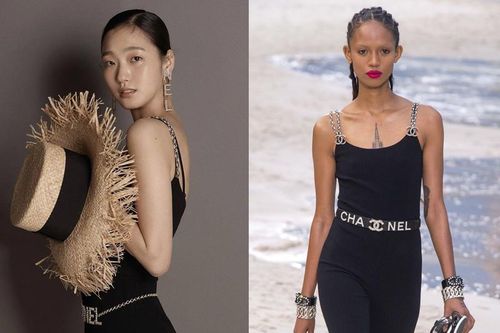 Nữ chính 'Quân vương bất diệt' mặc đồ Chanel sang chảnh như người mẫu